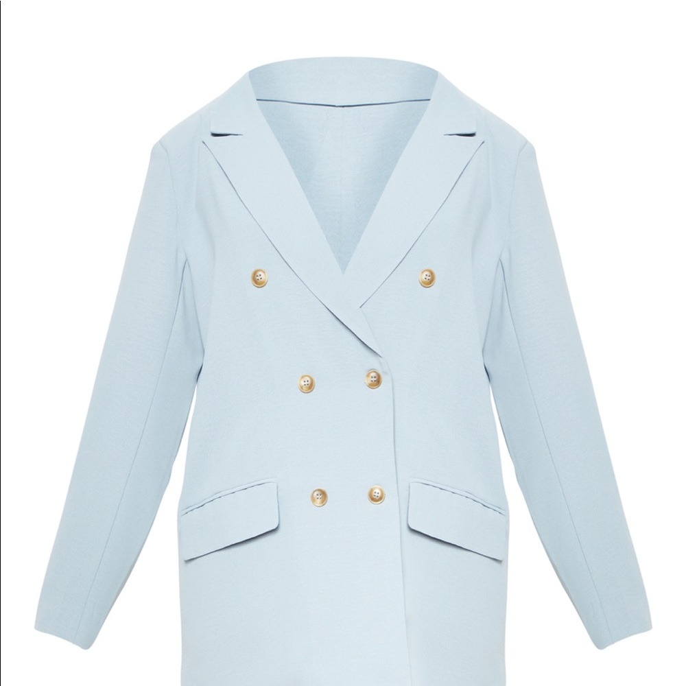 Dark Mint oversized Tailored Blazer